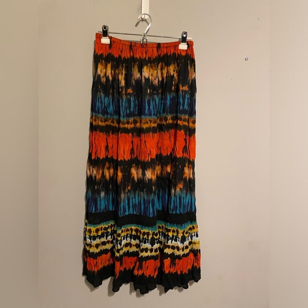 billa colorful Southwest skirt‎ boho size small